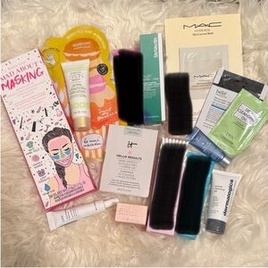 12pc Skincare Lot - Charlotte Tilbury, IT Cosmetics, Dermalogica. Mary Kay, etc